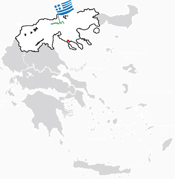 Zentral-Makedonien in Nord-Griechenland